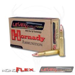 20 balles LEVEREVOLUTION MONOFLEX 45-70 GOVT 250 Grs HORNADY