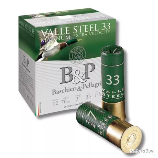 Cartouches "Valle Steel" 33Gr BJ - Cal 12/76 B&P 03