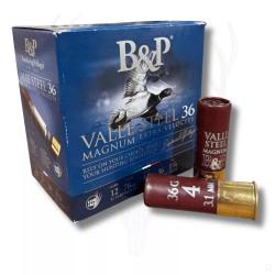 Cartouches VALLE STEEL 36G BJ Cal.12/76 B&P 04