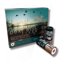 10 CARTOUCHES DUAL FIBER BISMUTH CAL.12 32GR BG PB9