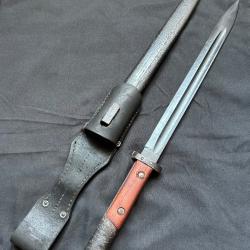 Ba&iuml;onnette tch&egrave;que de prise allemande 98k - WW2