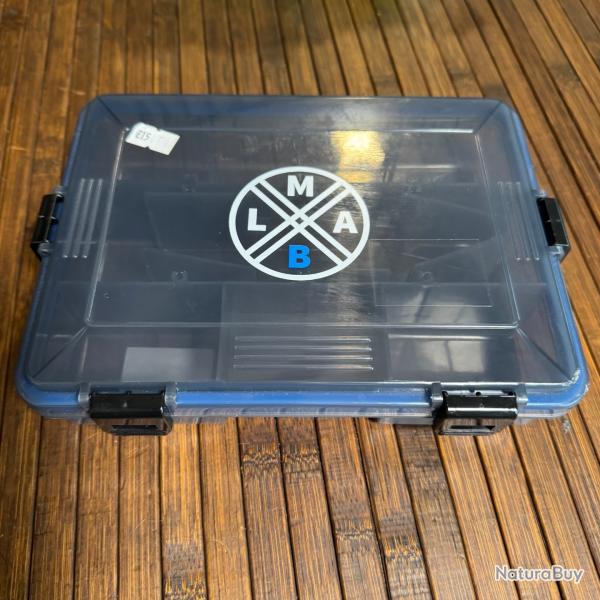 BO�TE �TANCHE P�CHE LMAB Tackle Box Shallow, bo�te � accessoires, 23x17,5x5cm, gris