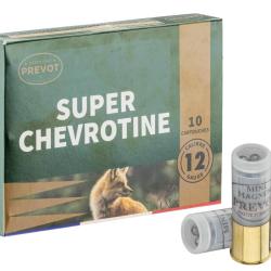 Cartouche Pr&eacute;vot Super Chevrotine Calibre 12/70