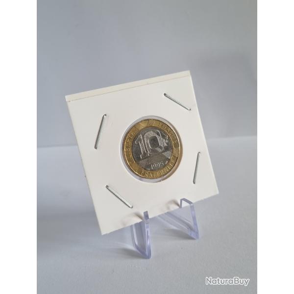 Rare et de Qualit� 10 francs 1995 G�nie de la Bastille