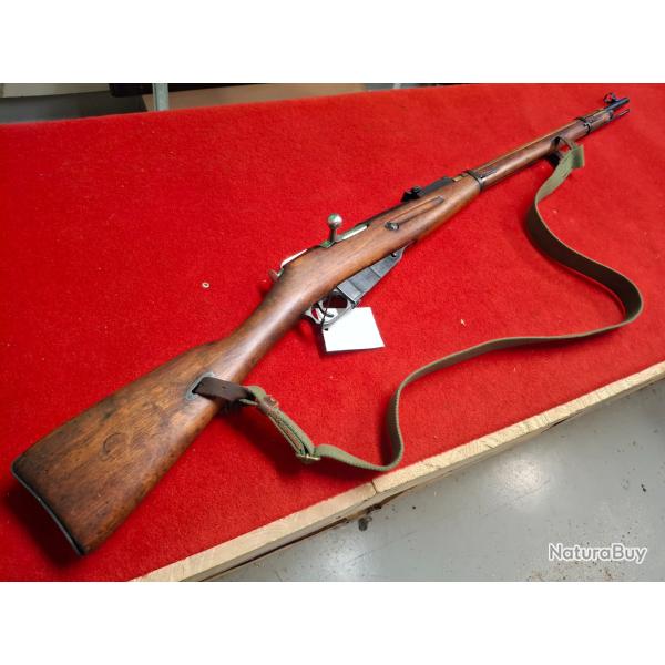 MOSIN NAGANT MOD: 1891/30 CAL. 7.62X54R EN EXCELLENT ETAT (FABRICATION IZHESVK) + 50 BALLES OFFERTES