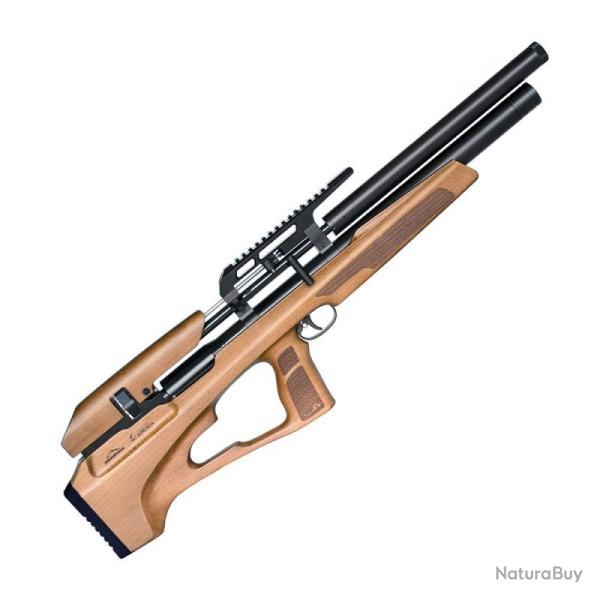 CARABINE PCP SNOWPEAK P35 Crosse en Bois Cal. 6,35 mm, 19,9 joules