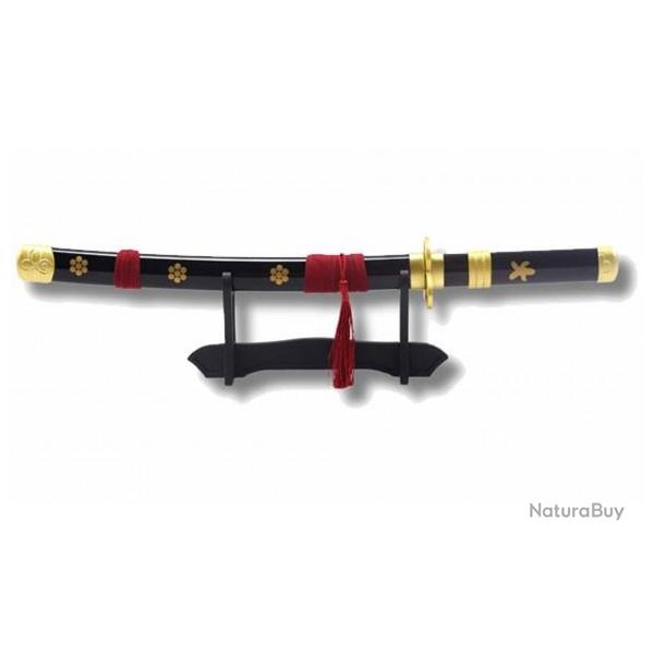 Mini Katana Noir et Or