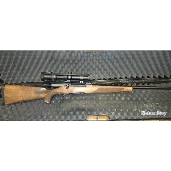 Carabine Sauer 100 - bois - calibre 30-06 avec montage fixe sans la lunette