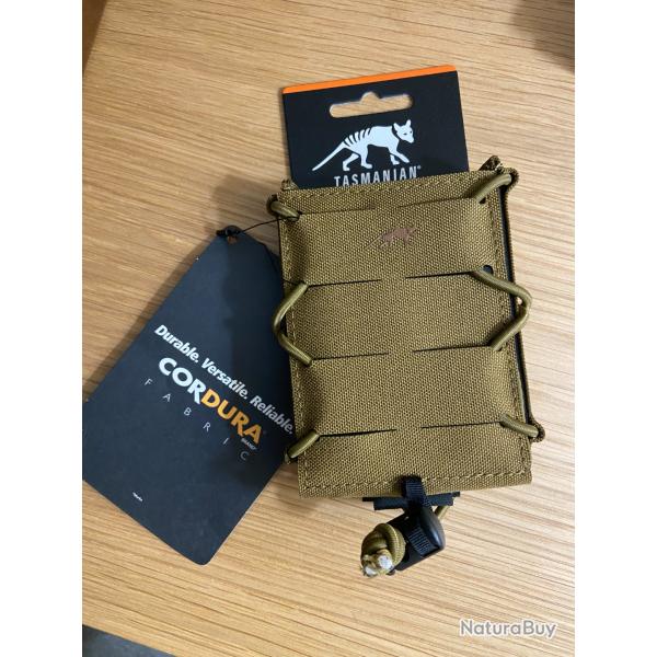 Porte-chargeur simple Molle pour fusils d'assaut multicalibres - Coyote - Tasmanian Tiger