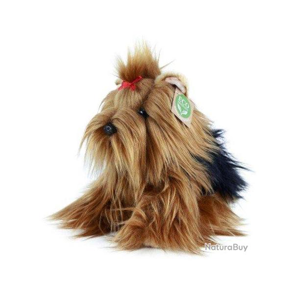 Peluche chien Yorkshire Terrier 23cm Eco-friendly