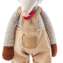 Peluche souris Lorenzo 40cm Eco-friendly