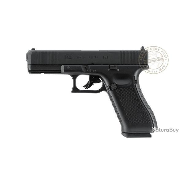 Pistolet � plomb CO2 4,5 mm - GLOCK 17 GEN5 - Chargeur � cha�ne - Blowback MOS