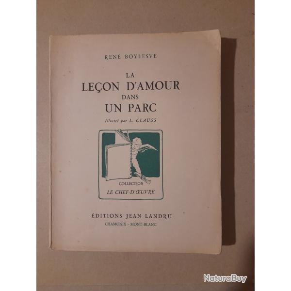 La leon d'amour dans un parc