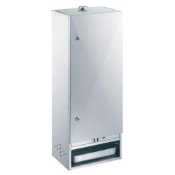 Fumoir F100 en acier aluminis&eacute; avec porte H 100 x L 39 x P 28 cm