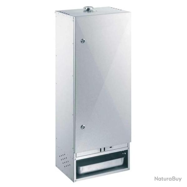 Fumoir F100 en acier aluminis avec porte H 100 x L 39 x P 28 cm