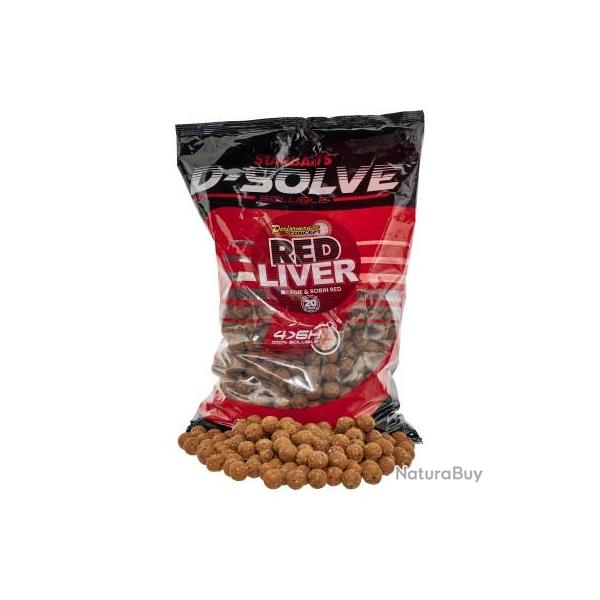 Bouillettes STARBAITS D-solve Red Liver 20mm 2,5kg