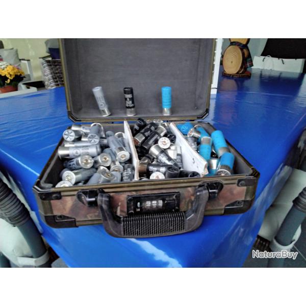 Lot de 90 cartouches acier 5kg cal 12/70