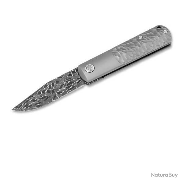 Couteau pliant Boker BRLW M�t�orite Damast 110673DAM