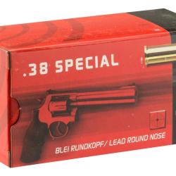 BTE 50 CART. GECO CAL. .38 SP&Eacute;CIAL LEAD ROUND NOSE