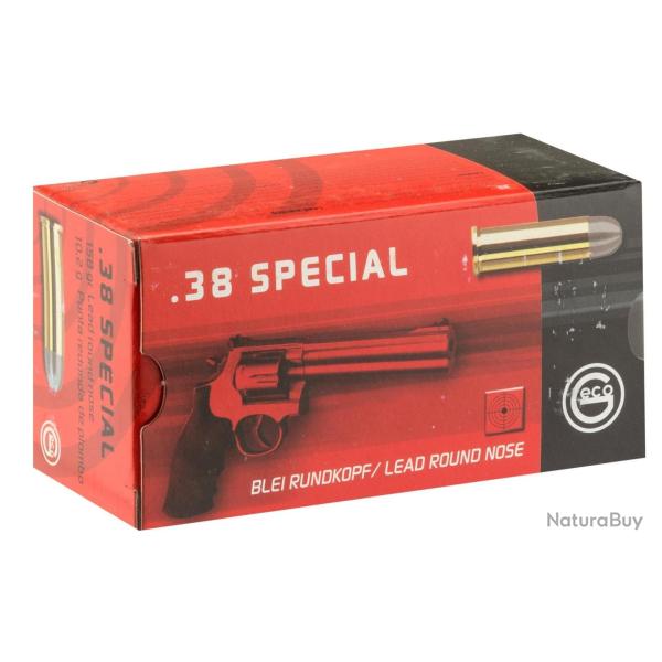 BTE 50 CART. GECO CAL. .38 SPCIAL LEAD ROUND NOSE