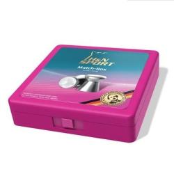 Bo&icirc;te de rangement pour 100 plombs 4.5mm H&N Rose