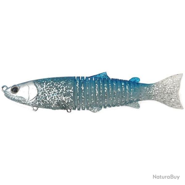 Leurre Souple Biwaa S'Trout Soft 20cm 20cm 100g #01 - Blue Chrome