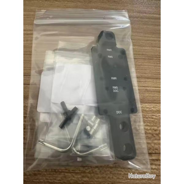 Platine pour Red dot Venom/Docter, RMR, et MRO pour Mossberg 500/535/590/835/Shockwave