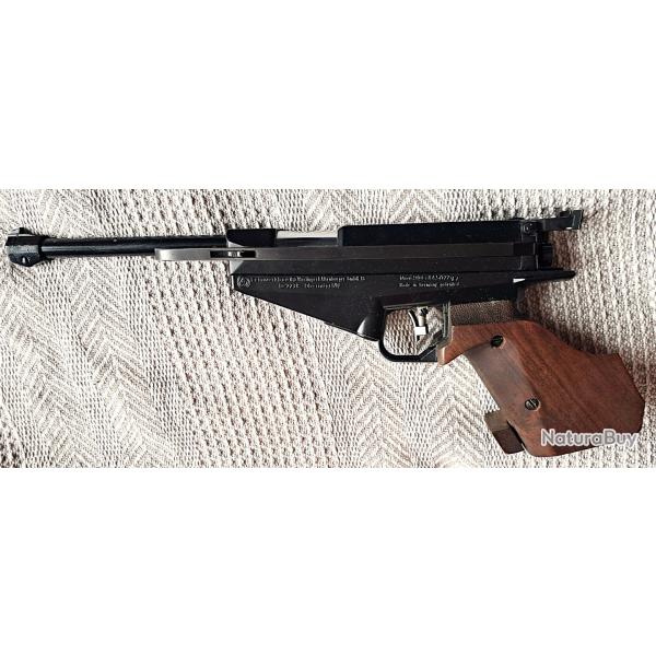 RARE ! Pistolet air comprim� FEINWERKBAU 90 droitier � levier de r�armement ET d�tente �lectronique