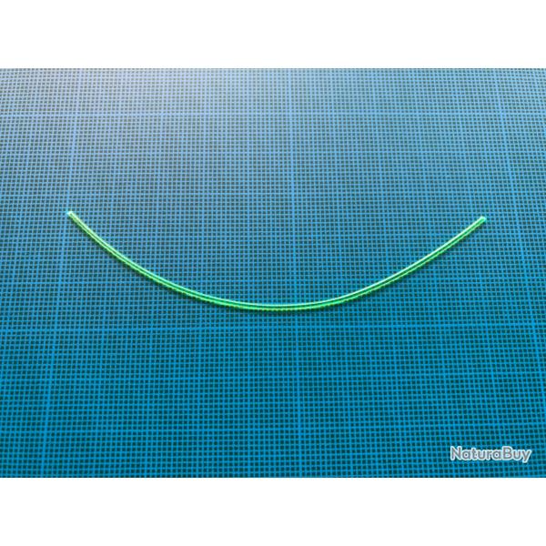 Fibre optique verte 10cm x 1mm