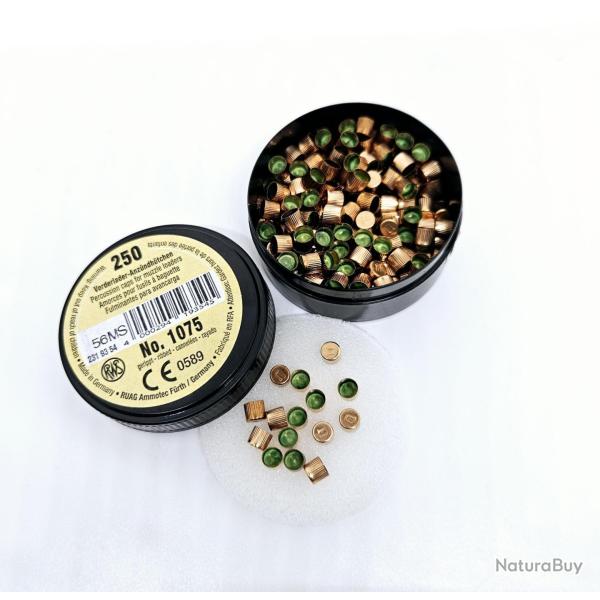 Amorces � poudre noir RWS 1075 x250