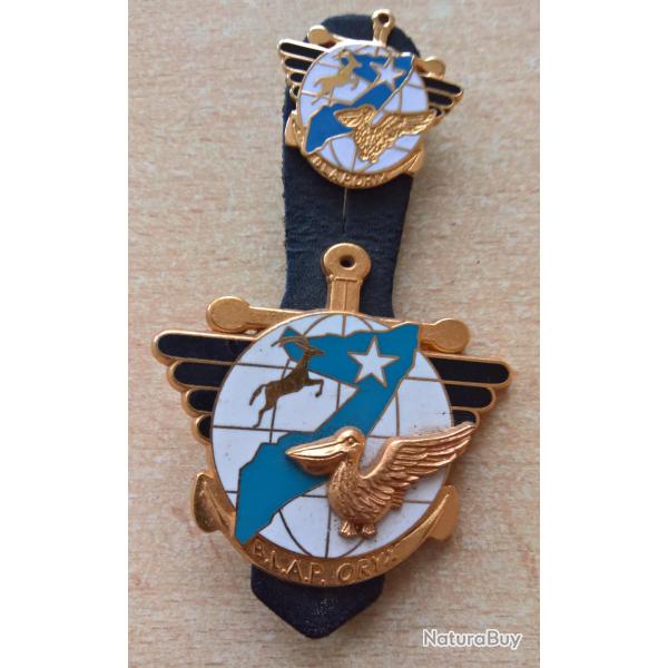Insigne et pin's Op�ration Oryx Base Logistique A�roportuaire (BLAP) Somalie 1992