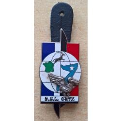 Insigne op&eacute;ration Oryx Bataillon de Soutien Logistique (BSL) Somalie 1992