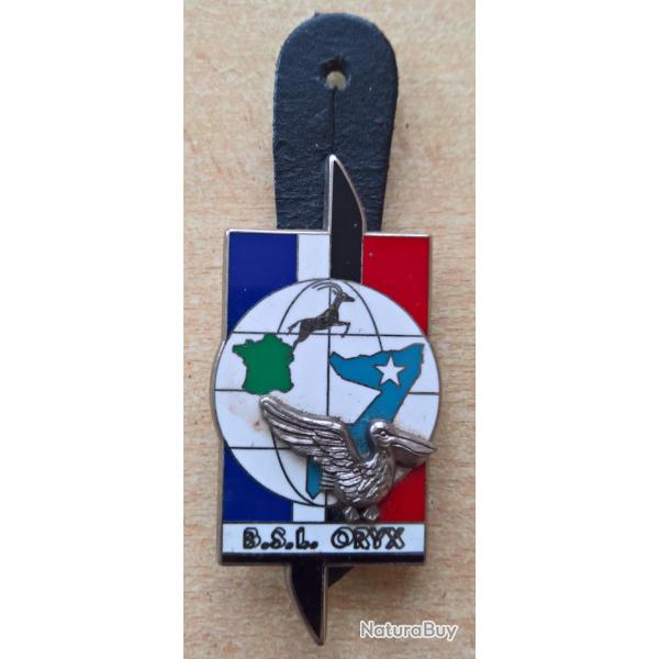 Insigne op�ration Oryx Bataillon de Soutien Logistique (BSL) Somalie 1992