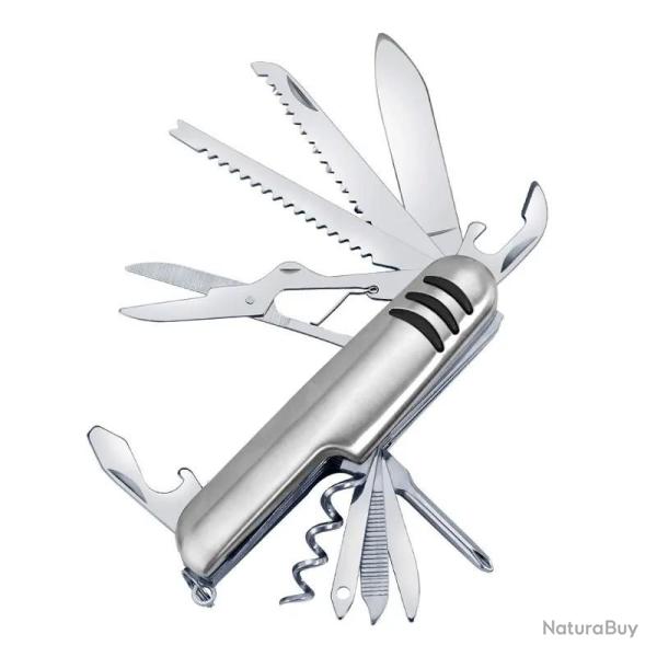 Couteau multifonction Inox avec grip 11 en 1 � personnaliser
