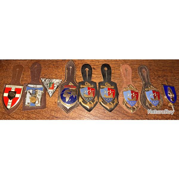 Lot de 9 pucelles France