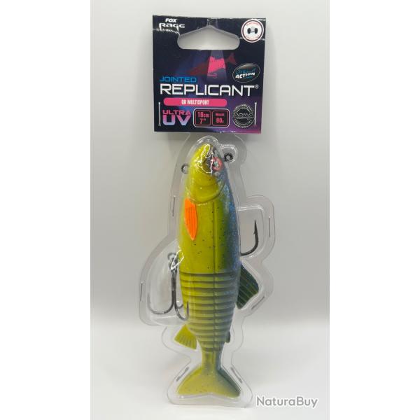 Leurre Fox Rage Replicant Jointed Ultra UV 18cm 80g QB Multisport