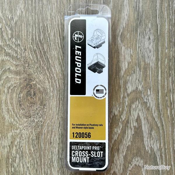 Leupold Embase Picatinny Cross-Slot pour DeltaPoint Pro - R�f.: 120056