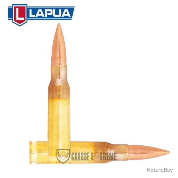 20 Munitions LAPUA 170Gr Cal 308 Win Fmjbt