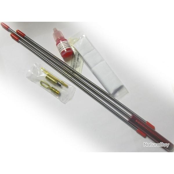 Kit de Nettoyage Pro Shot 93cm du cal. 22lr au cal. 12