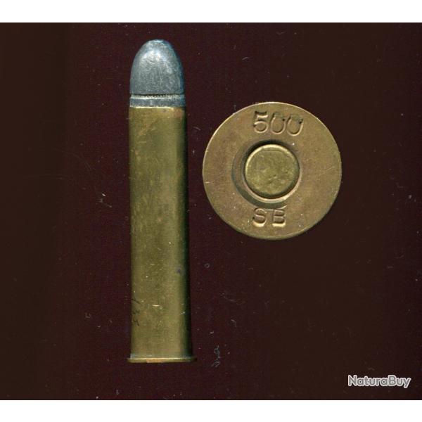 12.7 x 60 R Express - marquage : 500 SB - �tui de 60.3 mm de long - balle plomb 1 gorge mollet�e