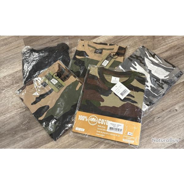Lot de 5 t-shirts militaires