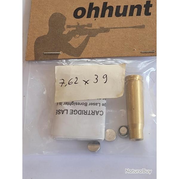BALLE  laser de reglage  7,62X39 pour lunettes et point rouges