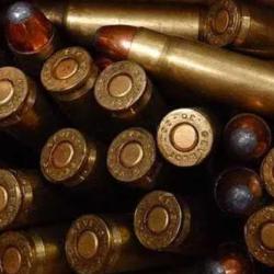 LOT DE 10 MUNITIONS CALIBRE 30.222 CARTOUCHES CARBINE USM1 Categorie C XX&egrave;