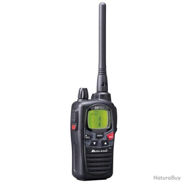 Talkie-Walkie Midland G9 PRO + oreillette