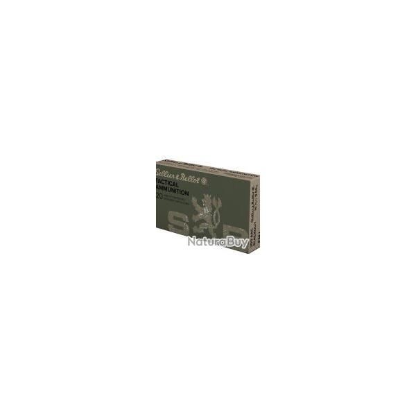 20 cartouches SELLIER BELLOT 300AAC BLACKOUT 147grains fmj