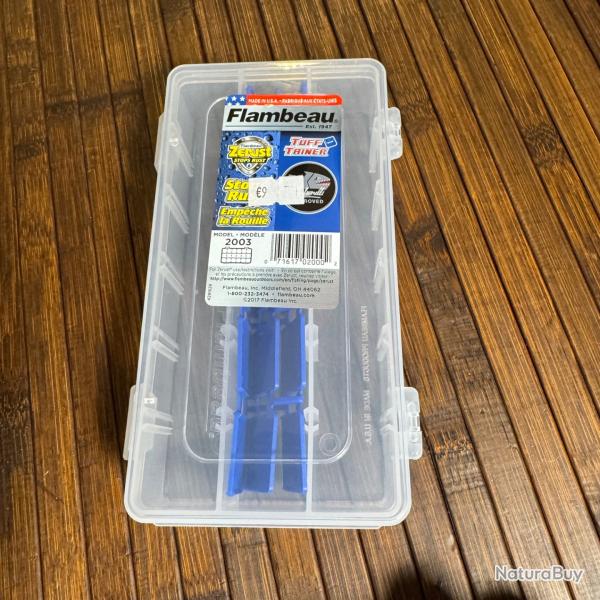 BOTE PCHE FLAMBEAU USA Flambeau Tuff Tainer Transparant