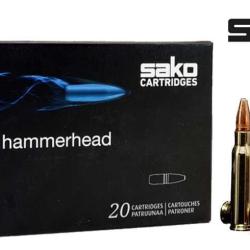 Boite de munition Sako Super hammerhead 30/06 11.7g 180gr x20