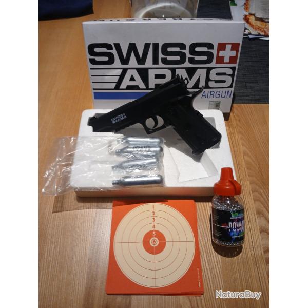 Pistolet a billes d'acier.