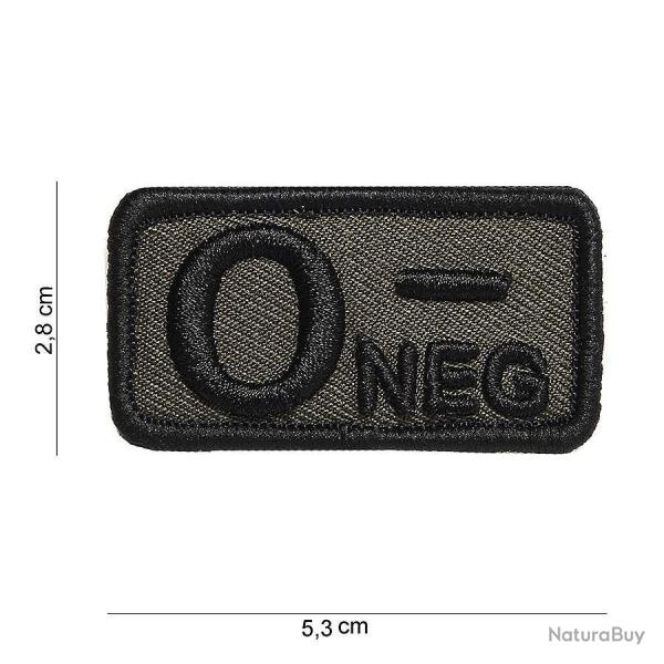 Patch tissu avec velcro � O- � vert
