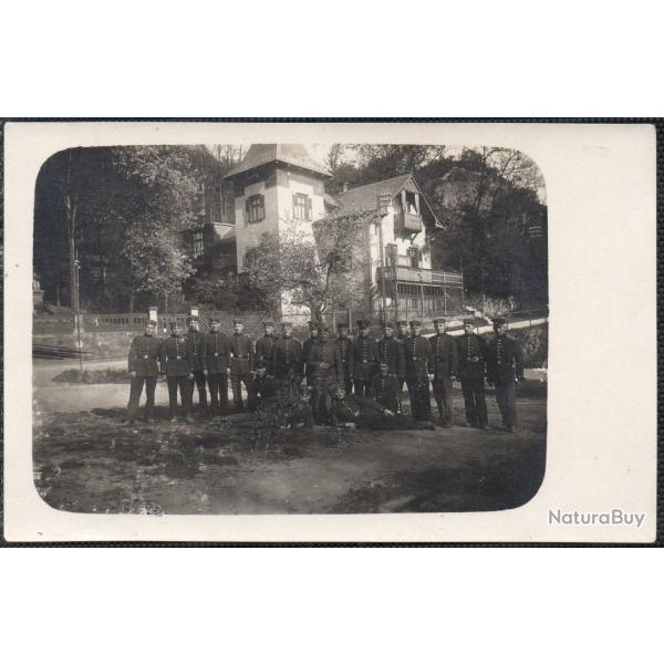 CPA -Photo - Un Groupe Soldats Allemands  -N�4128